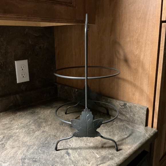 Longaberger Foundry Wrought Iron Two Pie Server - Picture 2 of 5